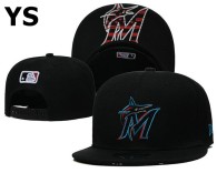 MLB Miami Marlins Snapback Hat (33)