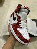 Authentic Air Jordan 1 High OG Red/Black/White