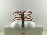 Authentic Supreme x Nike Air Force 1 Red/White
