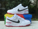 Authentic Nike Dunk Low Red/White
