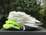 BALMAIN Sneaker Black/White/Green
