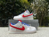 Authentic Nike SB Dunk Low Blue/White/Red