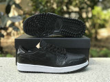 Authentic Air Jordan 1 Low Golf “Black Croc”