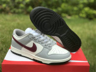 Authentic Nike Dunk Low Summit White/Rose Wood