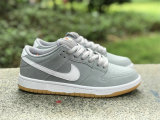 Authentic Nike Dunk Low “Grey Gum”