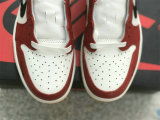Authentic Air Jordan 1 Low OG White/Black/Red