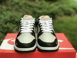 Authentic Nike Dunk Low Grey/Black/Orange