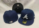Atlanta Braves Fitted Hat -10
