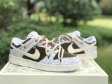 Authentic Nike Dunk Low “White Paisley”