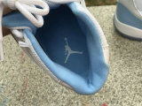 Authentic Air Jordan 11 White/Light Blue