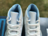 Authentic Air Jordan 11 White/Light Blue