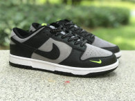 Authentic Nike Dunk Low Grey/Black/Green