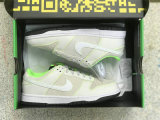Authentic Nike Dunk Low Gris/Blanc/Grey/Green