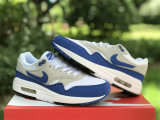 Authentic Nike Air Max 1 Game Royal/White/Grey