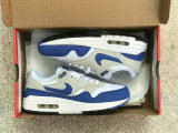Authentic Nike Air Max 1 Game Royal/White/Grey