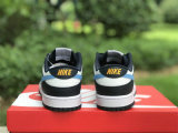 Authentic Nike Dunk Low Navy Blue/White