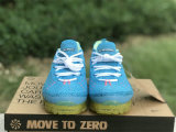 Authentic Nike Air Vapormax 2023 Flyknit Blue/Yellow