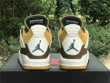 Authentic Air Jordan 4 Cacao Wow/Geode Teal