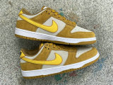 Authentic Nike Dunk Low “Gold Suede”