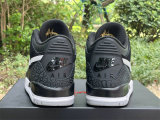 Authentic Air Jordan 3 Tinker “Black Cement”