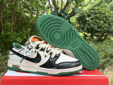 Authentic Nike Dunk Low Orange/Green/Black