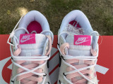 Authentic Nike Dunk Low White/Pink/Rose