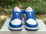 Authentic Air Jordan 1 Low “Sport Blue”