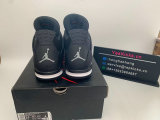 Authentic Air Jordan 4 “Black Canvas”