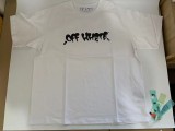 OFF-WHITE short round collar T-shirt S-XL (109)