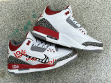 Authentic Air Jordan 3 “Fire Red” (DIY Love)