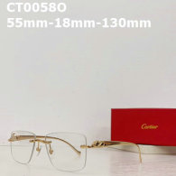 Cartier Plain glasses AAA (54)