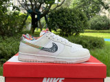 Authentic Nike Dunk Low White/Diffused Blue