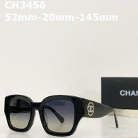 CHNEL Sunglasses AAA (498)