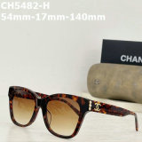 CHNEL Sunglasses AAA (438)