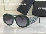 CHNEL Sunglasses AAA (266)