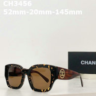 CHNEL Sunglasses AAA (518)