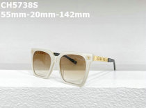 CHNEL Sunglasses AAA (456)
