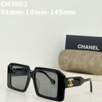CHNEL Sunglasses AAA (432)