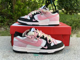 Authentic Nike Dunk Low Pink/White/Black