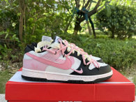Authentic Nike Dunk Low Pink/White/Black