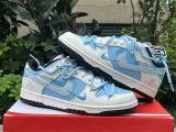 Authentic Nike Dunk Low Canard Delave/White/Washed Teal
