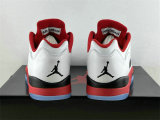 Authentic Air Jordan 5 Low GS “Fire Red”