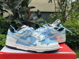 Authentic Nike Dunk Low Canard Delave/White/Washed Teal