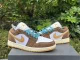 Authentic Air Jordan 1 Low GS Cacao Wow