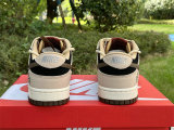 Authentic Nike Dunk Low Beige/Brown/Black