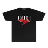 Amiri short round collar T-shirt S-XXL (1348)