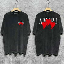 Amiri short round collar T-shirt S-XXL (719)
