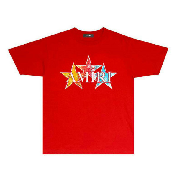 Amiri short round collar T-shirt S-XXL (886)