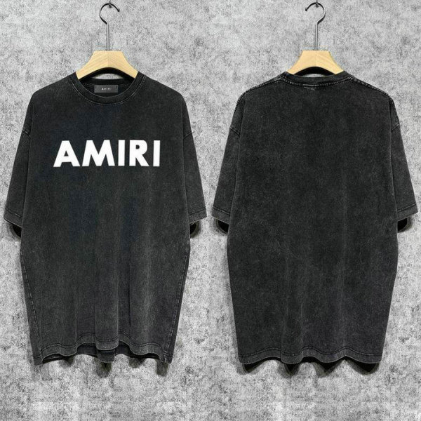 Amiri short round collar T-shirt S-XXL (739)