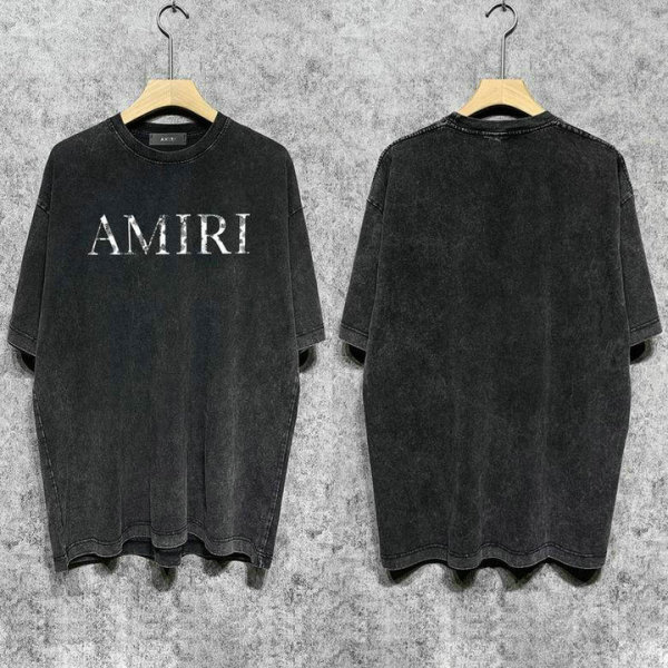 Amiri short round collar T-shirt S-XXL (724)